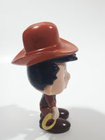 1995 Subway Fox Kids Bobby's World Bobby Cowboy Sheriff Character 3 1/2" Tall Toy Figure