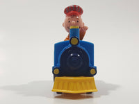 1989 Peanuts Charlie Brown Cartoon Character in Pullback Motorized Friction Toy Train Vehicle McDonald's Happy Meal Not Working