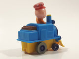 1989 Peanuts Charlie Brown Cartoon Character in Pullback Motorized Friction Toy Train Vehicle McDonald's Happy Meal Not Working