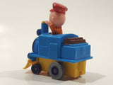 1989 Peanuts Charlie Brown Cartoon Character in Pullback Motorized Friction Toy Train Vehicle McDonald's Happy Meal Not Working