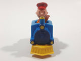 1989 Peanuts Charlie Brown Cartoon Character in Pullback Motorized Friction Toy Train Vehicle McDonald's Happy Meal Not Working