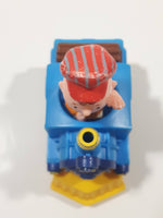 1989 Peanuts Charlie Brown Cartoon Character in Pullback Motorized Friction Toy Train Vehicle McDonald's Happy Meal Not Working