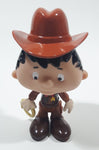 1995 Subway Fox Kids Bobby's World Bobby Cowboy Sheriff Character 3 1/2" Tall Toy Figure