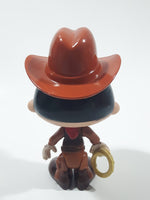 1995 Subway Fox Kids Bobby's World Bobby Cowboy Sheriff Character 3 1/2" Tall Toy Figure