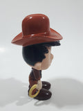 1995 Subway Fox Kids Bobby's World Bobby Cowboy Sheriff Character 3 1/2" Tall Toy Figure