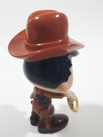 1995 Subway Fox Kids Bobby's World Bobby Cowboy Sheriff Character 3 1/2" Tall Toy Figure