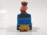 1989 Peanuts Charlie Brown Cartoon Character in Pullback Motorized Friction Toy Train Vehicle McDonald's Happy Meal Not Working