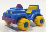 1988 McDonald's Garfield Blue Safari Jeep 2 3/4" Toy Car Vehicle