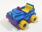 1988 McDonald's Garfield Blue Safari Jeep 2 3/4" Toy Car Vehicle