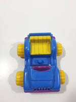 1988 McDonald's Garfield Blue Safari Jeep 2 3/4" Toy Car Vehicle