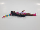 1998 McDonald's Mattel Barbie Doll Bead Blast Christie 4 1/4" Tall Toy Figure