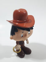 1995 Subway Fox Kids Bobby's World Bobby Cowboy Sheriff Character 3 1/2" Tall Toy Figure