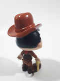 1995 Subway Fox Kids Bobby's World Bobby Cowboy Sheriff Character 3 1/2" Tall Toy Figure