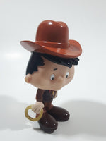 1995 Subway Fox Kids Bobby's World Bobby Cowboy Sheriff Character 3 1/2" Tall Toy Figure