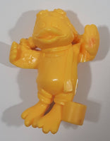 2000 McDonald's Birdie Character Yellow 2 3/4" Plastic Pencil Straw Topper Hugger Toy Figure