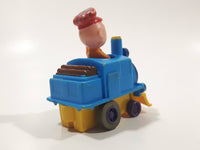 1989 Peanuts Charlie Brown Cartoon Character in Pullback Motorized Friction Toy Train Vehicle McDonald's Happy Meal Not Working