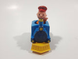 1989 Peanuts Charlie Brown Cartoon Character in Pullback Motorized Friction Toy Train Vehicle McDonald's Happy Meal Not Working