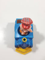 1989 Peanuts Charlie Brown Cartoon Character in Pullback Motorized Friction Toy Train Vehicle McDonald's Happy Meal Not Working