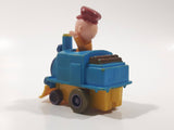 1989 Peanuts Charlie Brown Cartoon Character in Pullback Motorized Friction Toy Train Vehicle McDonald's Happy Meal Not Working