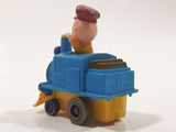 1989 Peanuts Charlie Brown Cartoon Character in Pullback Motorized Friction Toy Train Vehicle McDonald's Happy Meal Not Working