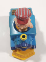 1989 Peanuts Charlie Brown Cartoon Character in Pullback Motorized Friction Toy Train Vehicle McDonald's Happy Meal Not Working