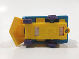 1989 Peanuts Charlie Brown Cartoon Character in Pullback Motorized Friction Toy Train Vehicle McDonald's Happy Meal Not Working Missing Rear Tires