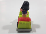 Vintage 1989 Peanuts Gang Pop Mobiles United Features Syndicate Lucy Van Pelt Green Plastic Toy Car Vehicle McDonald's Happy Meals Not Working
