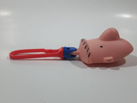 1999 McDonald's BHVE Doug's First Movie Head Shaped Doug Character Plastic Toy Clip