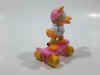 Vintage 1989 Garfield On a Pink Skateboard McDonald's Happy Meal Toy