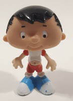 1995 Subway Fox Kids Bobby's World Bobby Red and White Clothes Character 3" Tall Toy Figure