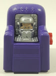 1999 Wendy's Fox Children's Network Bobby's World Purple Rotating Chair Plastic Toy 3" Tall