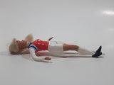 1999 McDonald's Barbie Soccer Football 4 1/2" Tall Toy Figure