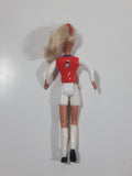 1999 McDonald's Barbie Soccer Football 4 1/2" Tall Toy Figure