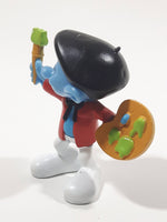 2011 McDonald's Peyo "Painter" Artist Smurfs 2 3/4" PVC Toy Figure
