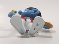 2011 McDonald's Peyo "Painter" Artist Smurfs 2 3/4" PVC Toy Figure