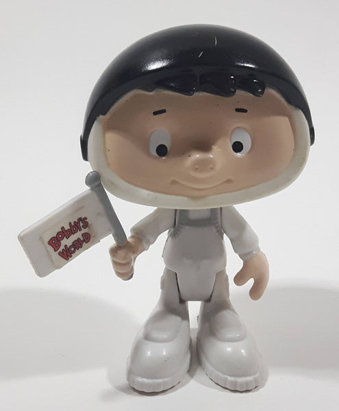 1995 Subway Fox Kids Bobby's World Bobby Astronaut Character 3" Tall Toy Figure