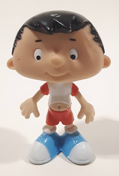 1995 Subway Fox Kids Bobby's World Bobby Red and White Clothes Character 3" Tall Toy Figure