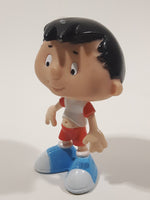 1995 Subway Fox Kids Bobby's World Bobby Red and White Clothes Character 3" Tall Toy Figure