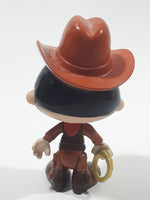 1995 Subway Fox Kids Bobby's World Bobby Cowboy Sheriff Character 3 1/2" Tall Toy Figure