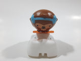 2010 McDonald's 2010 Vancouver Winter Olympic Games Quatchi Ski Jumping 2 3/4" Tall Plastic Toy