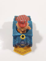 1989 Peanuts Charlie Brown Cartoon Character in Pullback Motorized Friction Toy Train Vehicle McDonald's Happy Meal Not Working
