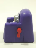 1999 Wendy's Fox Children's Network Bobby's World Purple Rotating Chair Plastic Toy 3" Tall