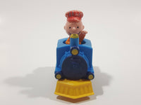 1989 Peanuts Charlie Brown Cartoon Character in Pullback Motorized Friction Toy Train Vehicle McDonald's Happy Meal Not Working