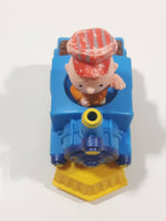 1989 Peanuts Charlie Brown Cartoon Character in Pullback Motorized Friction Toy Train Vehicle McDonald's Happy Meal Not Working