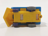 1989 Peanuts Charlie Brown Cartoon Character in Pullback Motorized Friction Toy Train Vehicle McDonald's Happy Meal Not Working