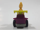 Vintage 1989 Peanuts Gang Pop Mobiles United Features Syndicate Woodstock Bird Character Plastic Toy Car Vehicle McDonald's Happy Meals Not Working