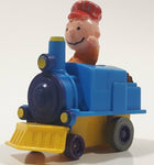 1989 Peanuts Charlie Brown Cartoon Character in Pullback Motorized Friction Toy Train Vehicle McDonald's Happy Meal Not Working