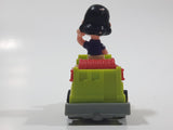 Vintage McDonald's 1989 United Features Syndicate Peanuts Gang Pop Mobiles Lucy Van Pelt Green Plastic Toy Car Vehicle