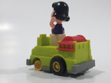Vintage McDonald's 1989 United Features Syndicate Peanuts Gang Pop Mobiles Lucy Van Pelt Green Plastic Toy Car Vehicle