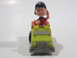 Vintage McDonald's 1989 United Features Syndicate Peanuts Gang Pop Mobiles Lucy Van Pelt Green Plastic Toy Car Vehicle